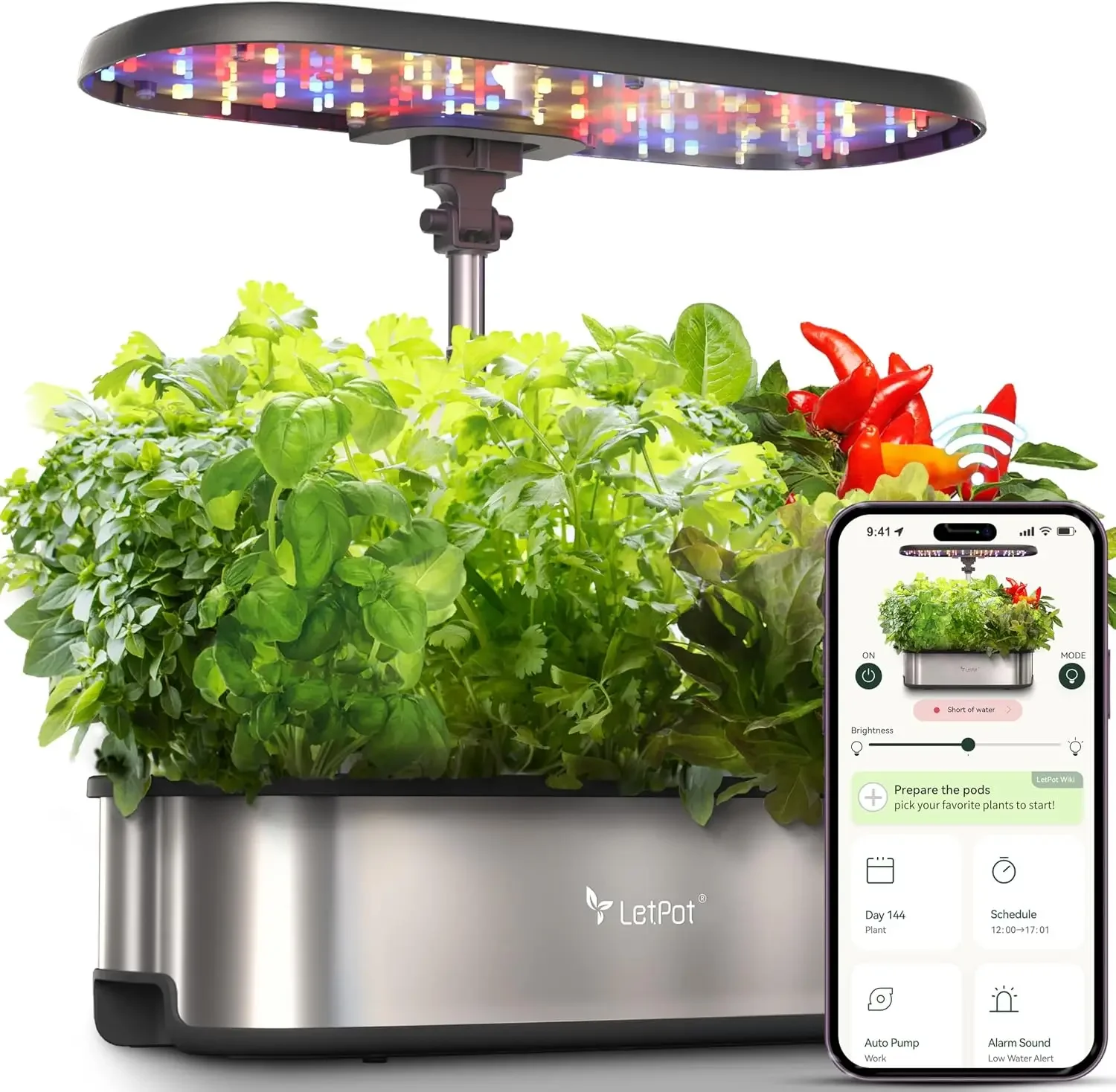 Smart Garden System - LETPOT LPH-SE Hydroponics Growing System, 12