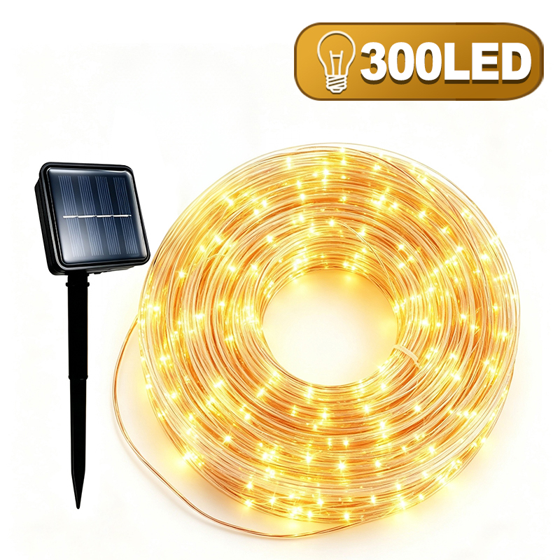 Smart Garden Fence - Solar Christmas Fairy Lights 8 Modes