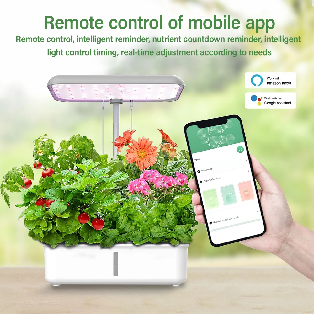 Tuya WiFi Plant Hydroponics Sy - огляд і ціна Smart Garden Click And Grow
