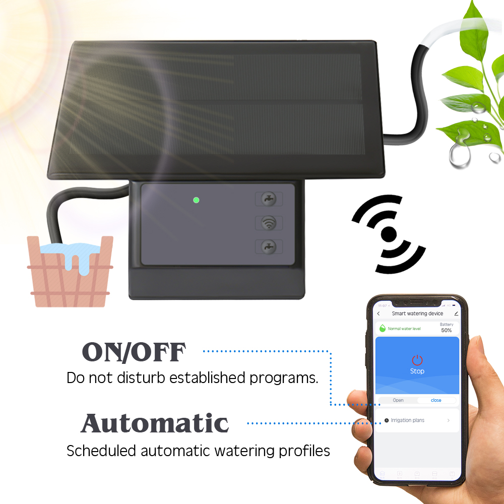 High Quality Tuya Solar Pane W - огляд і ціна Smart Garden System