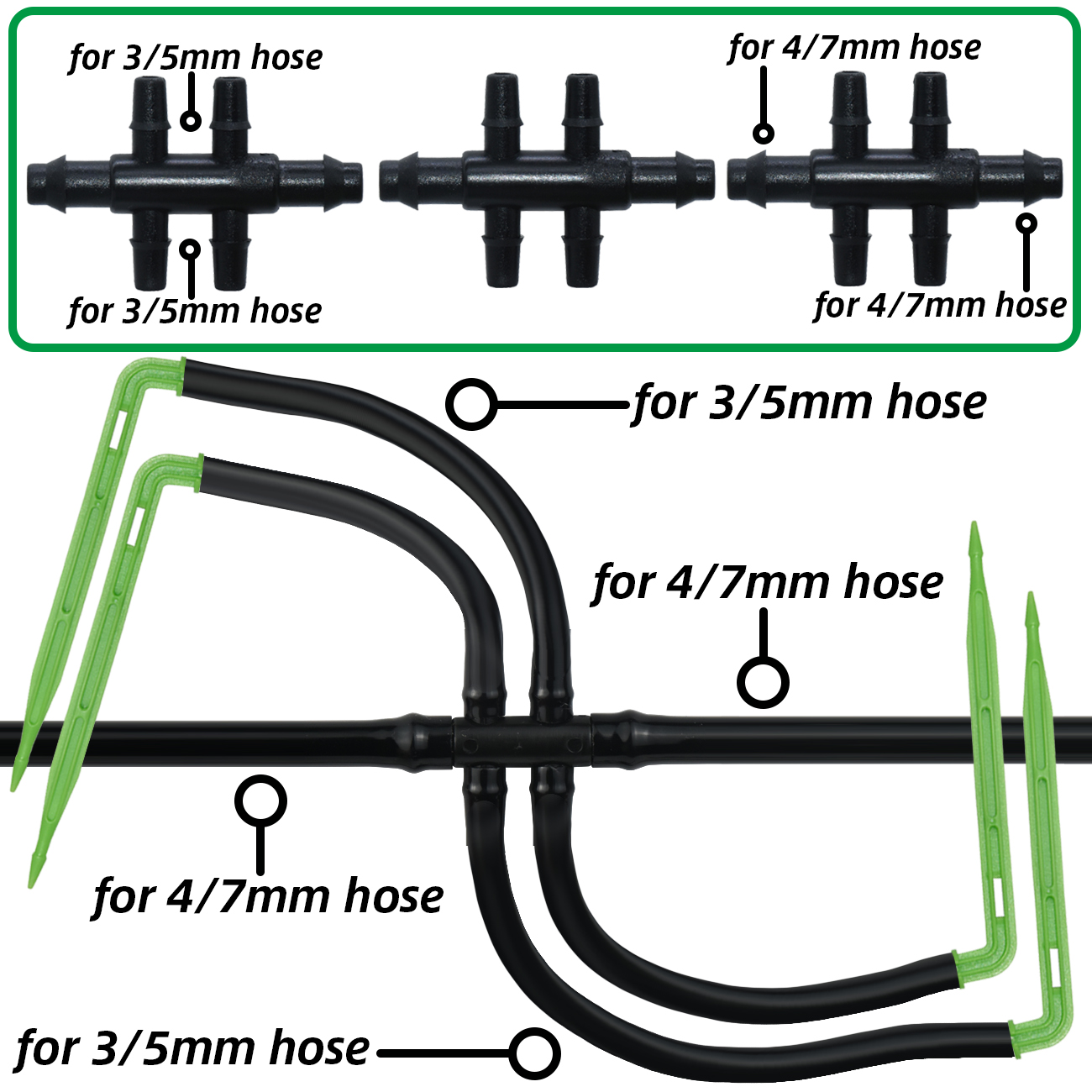 KESLA Garden 4/7mm to 3/5mm Ho - огляд і ціна Smart Garden Auk