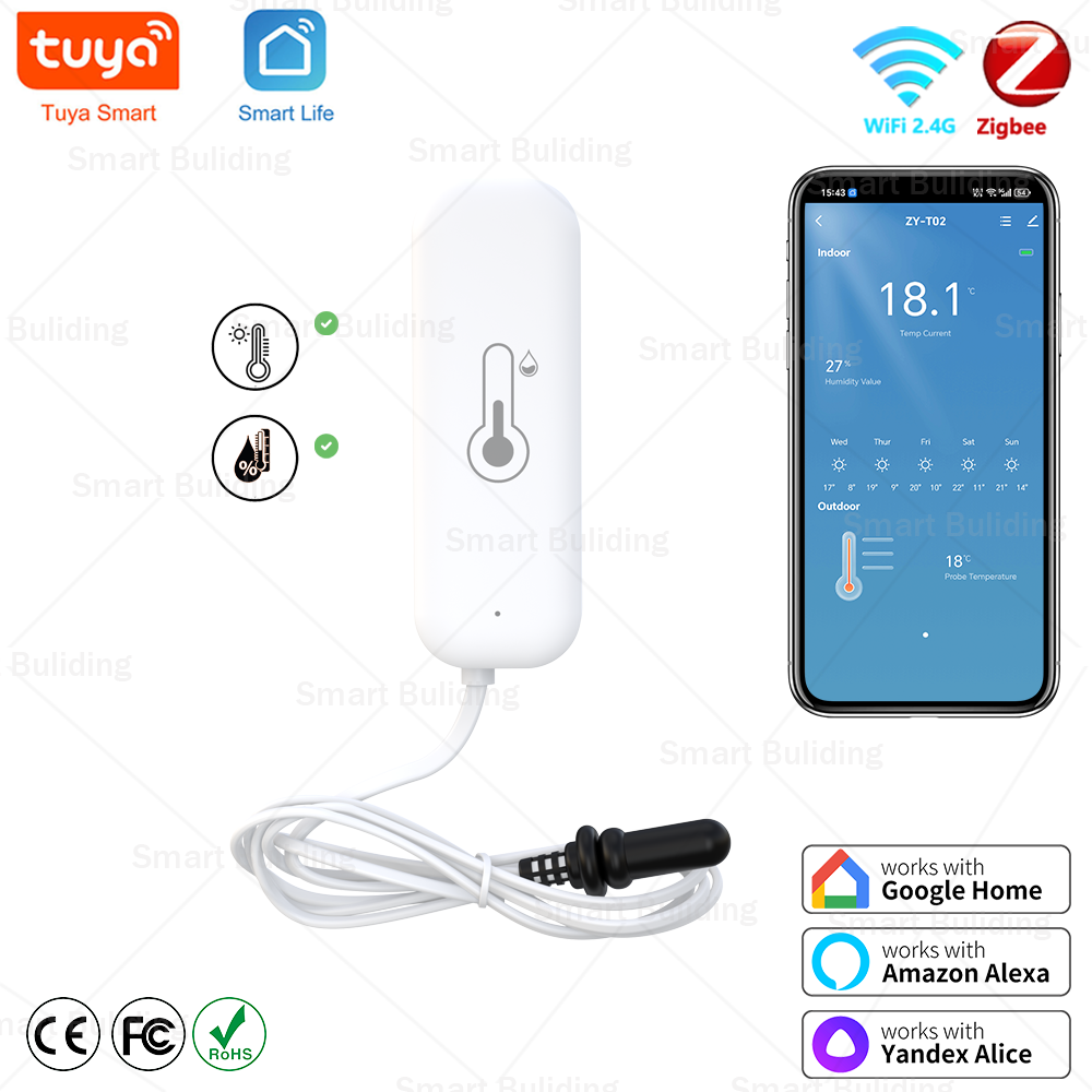Tuya Zigbee WiFi Temperature H - огляд і ціна Smart Garden Click And Grow