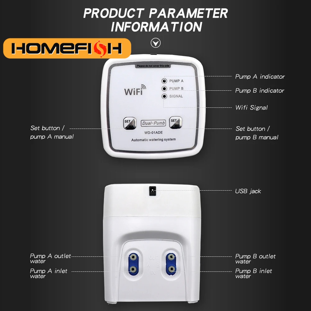 WIFI Intelligent Watering Devi - огляд і ціна Smart Garden Click And Grow