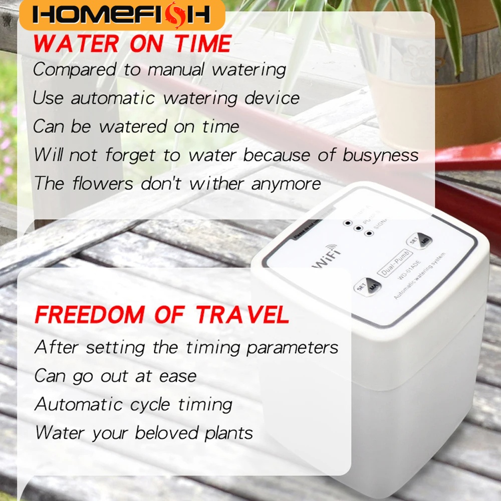 WIFI Intelligent Watering Devi - огляд і ціна Smart Garden Click And Grow