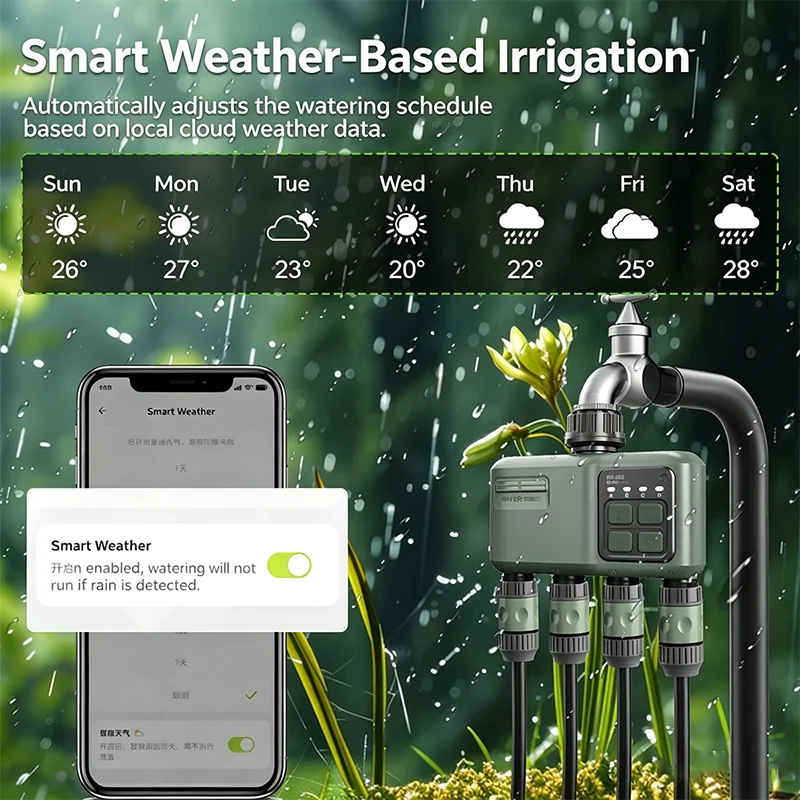 Plant Self Watering System WiF - огляд і ціна Smart Garden Auk