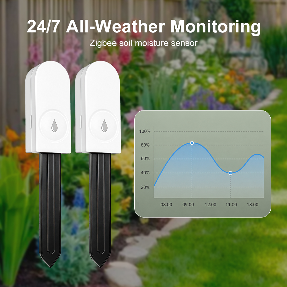 Zigbee 3.0 Soil Moisture Senso - огляд і ціна Smart Garden System