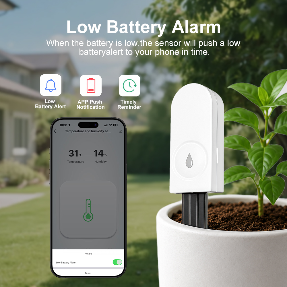 Zigbee 3.0 Soil Moisture Senso - огляд і ціна Smart Garden System