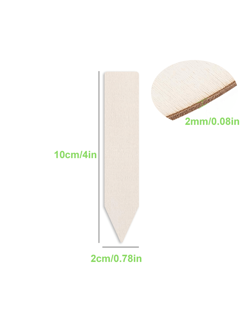 Plant Labels 4 Inch 20/50Pcs W - огляд і ціна Garden Journal Planner