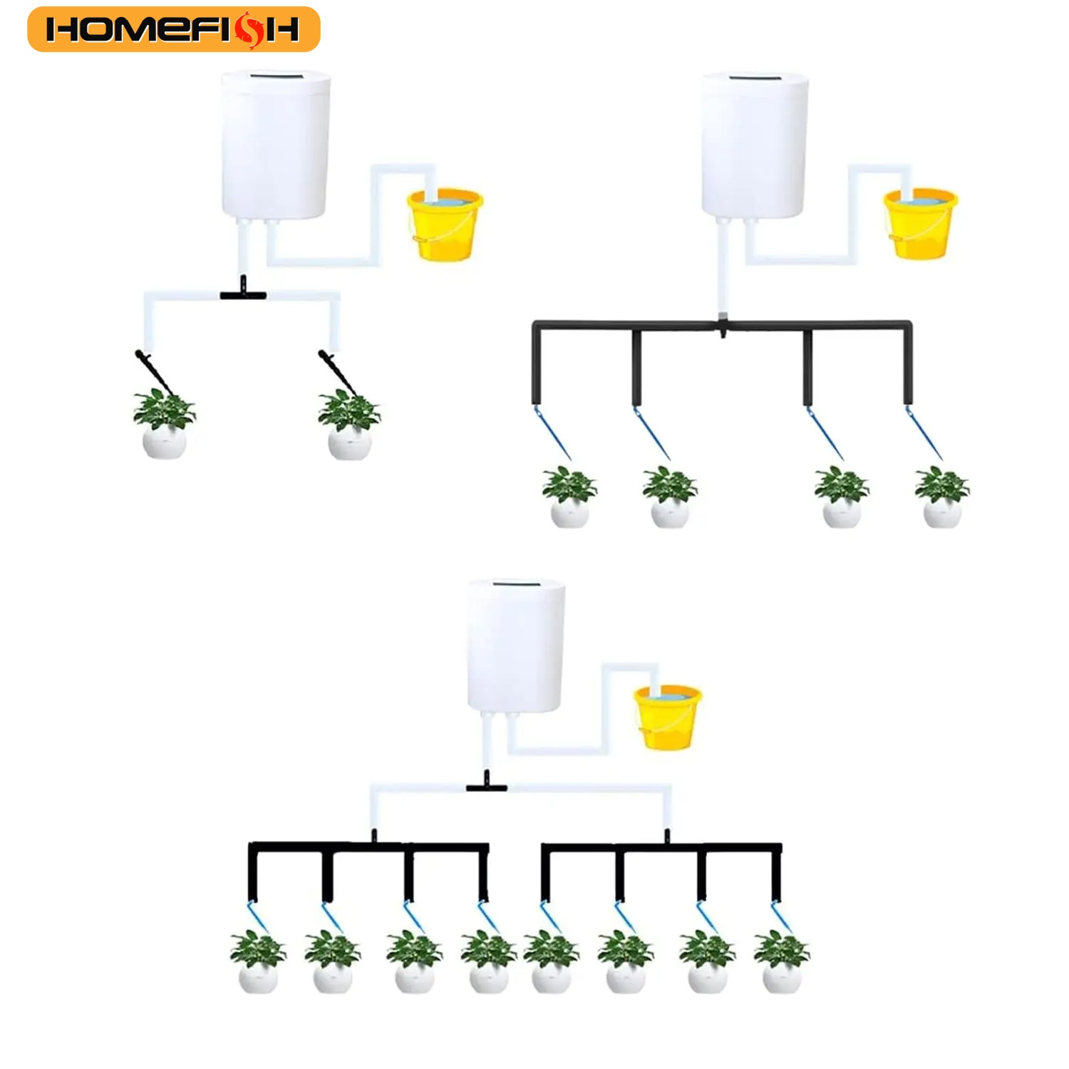 HOMEFISH Automatic Plant Flowe - огляд і ціна Smart Garden Auk