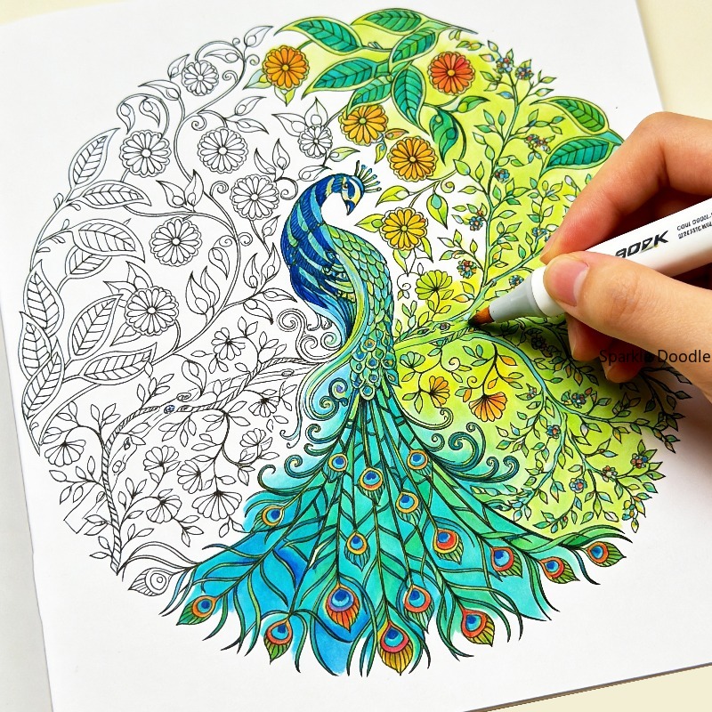An Adult Meditation Decompress - огляд і ціна Garden Journal Planner