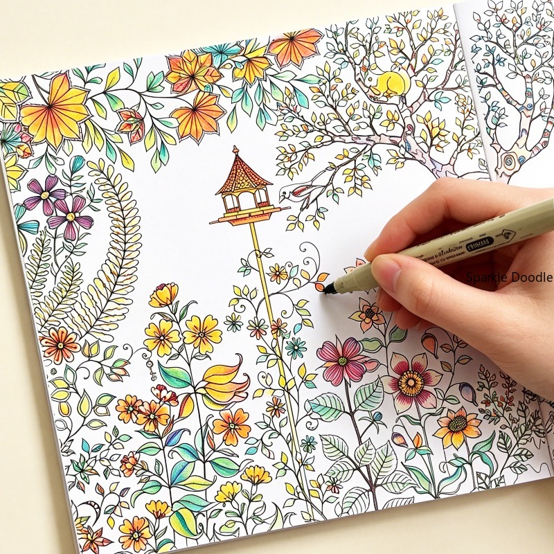 An Adult Meditation Decompress - огляд і ціна Garden Journal Planner