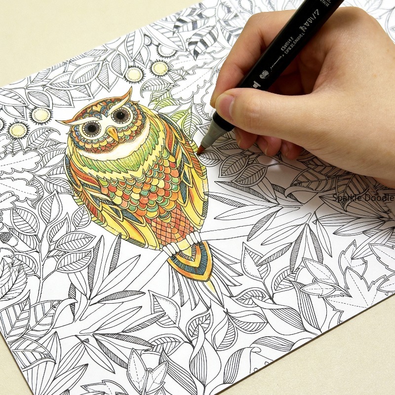 An Adult Meditation Decompress - огляд і ціна Garden Journal Planner