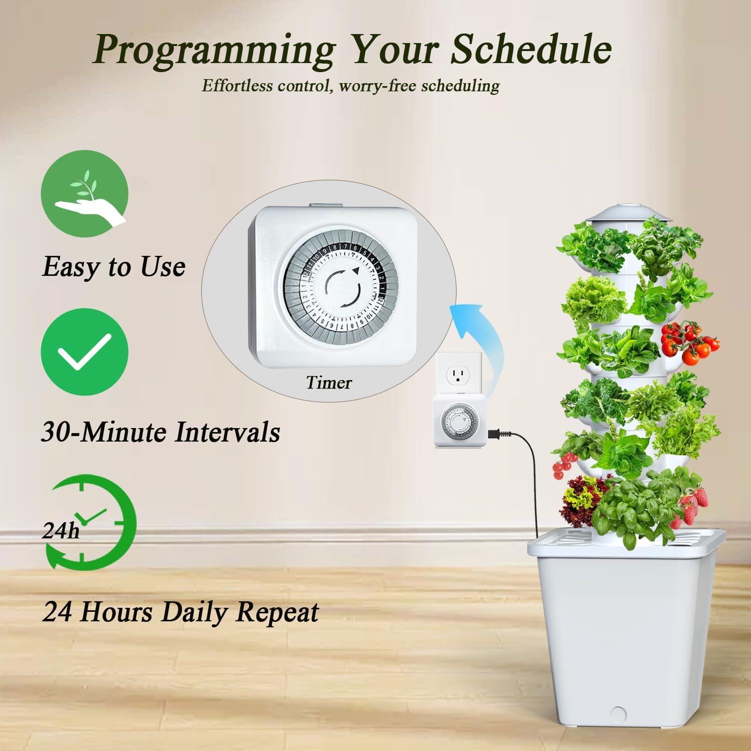 Hydroponics Growing System 30P - огляд і ціна Indoor Herb Garden Kit
