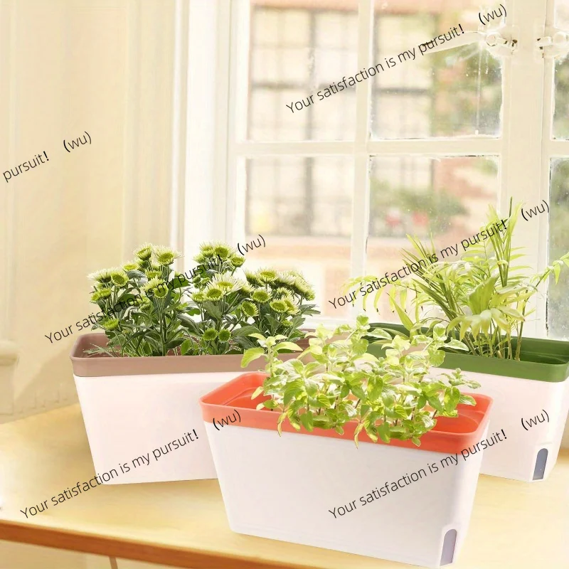 Self-Watering Windowsill Plant - огляд і ціна Indoor Herb Garden Kit