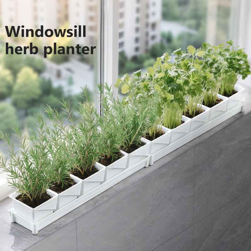 Meshpot Windowsill Herb Plante - огляд і ціна Indoor Herb Garden Kit