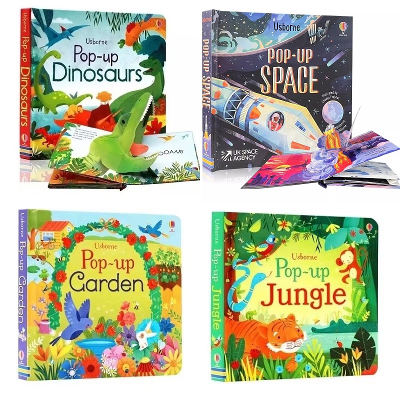 Usborne Pop Up Dinosaurs/Jungl - огляд і ціна Garden Journal Planner