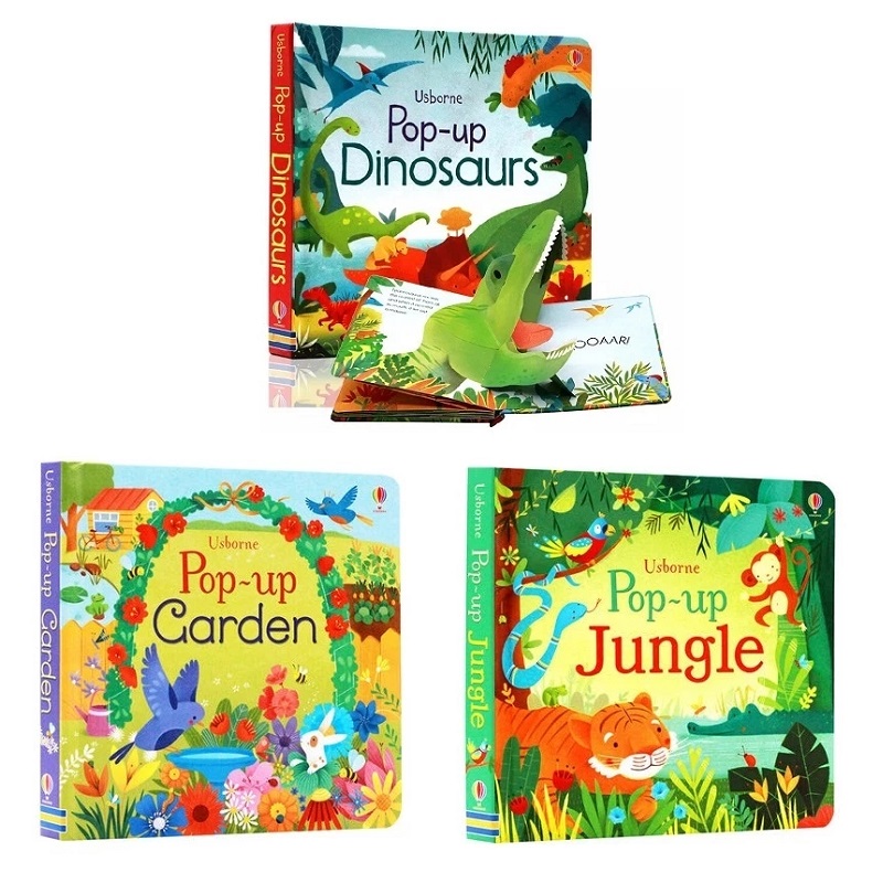 Usborne Pop Up Dinosaurs/Jungl - огляд і ціна Garden Journal Planner