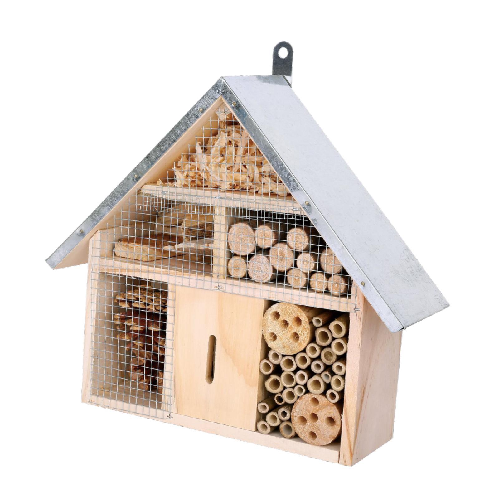 Garden Bee House Wooden Hangin - огляд і ціна Insect Hotel Wood