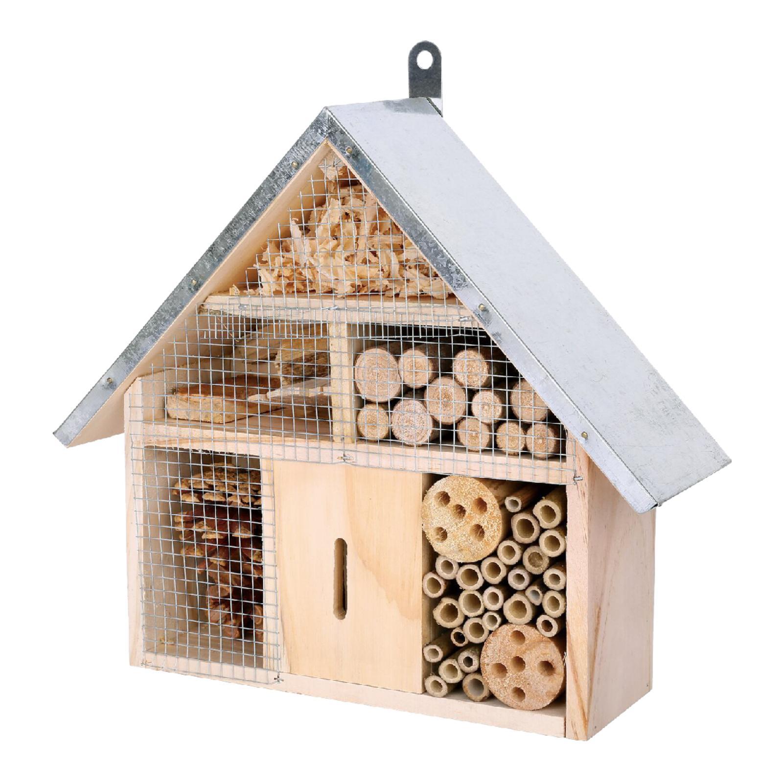 Garden Bee House Wooden Hangin - огляд і ціна Insect Hotel Wood