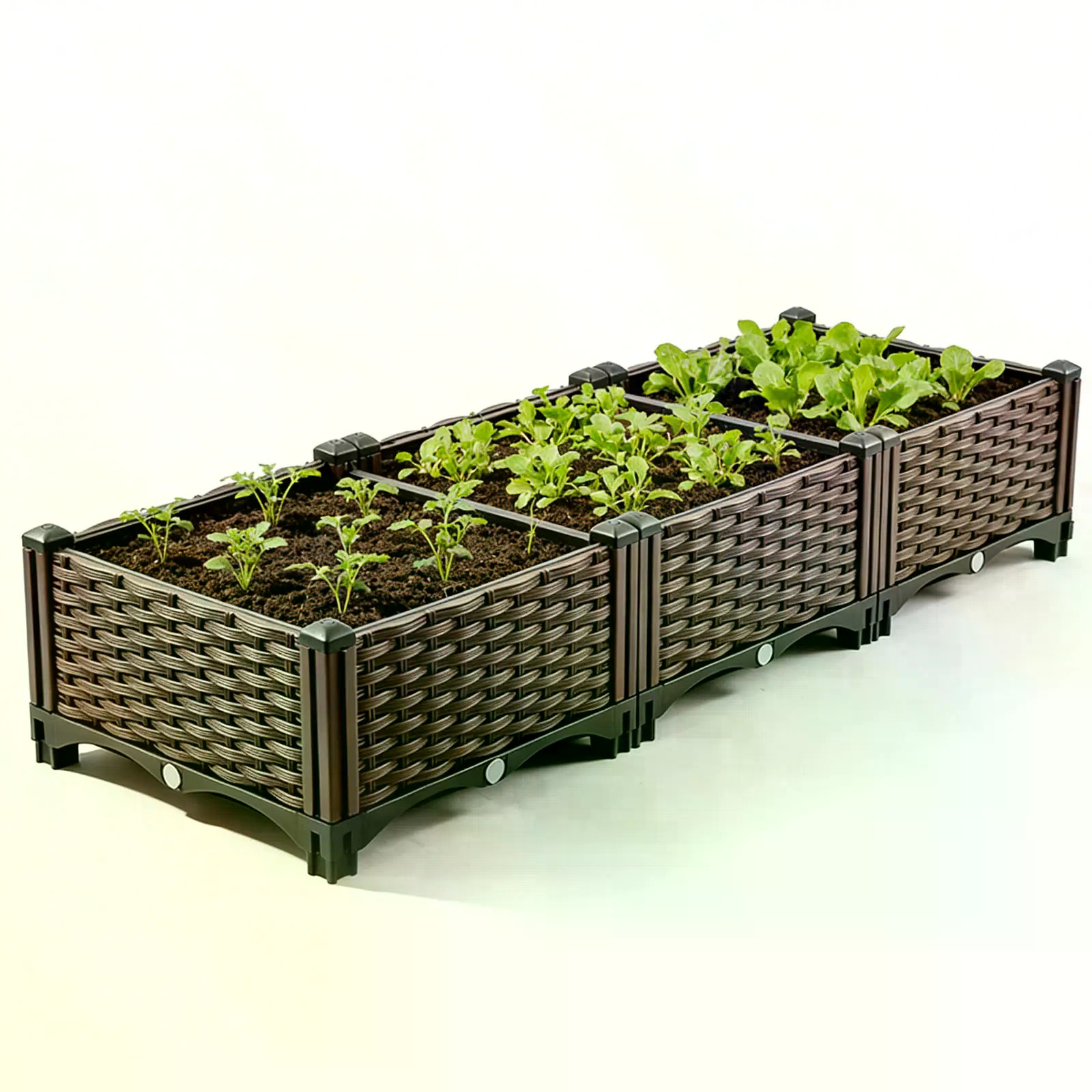 Rectangular Raised Garden Bed  - огляд і ціна Indoor Herb Garden Kit