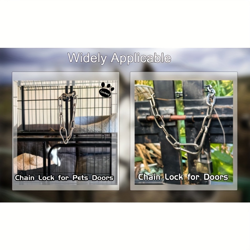 1PC Stainless Steel Lock Ultra - огляд і ціна Smart Garden Fence