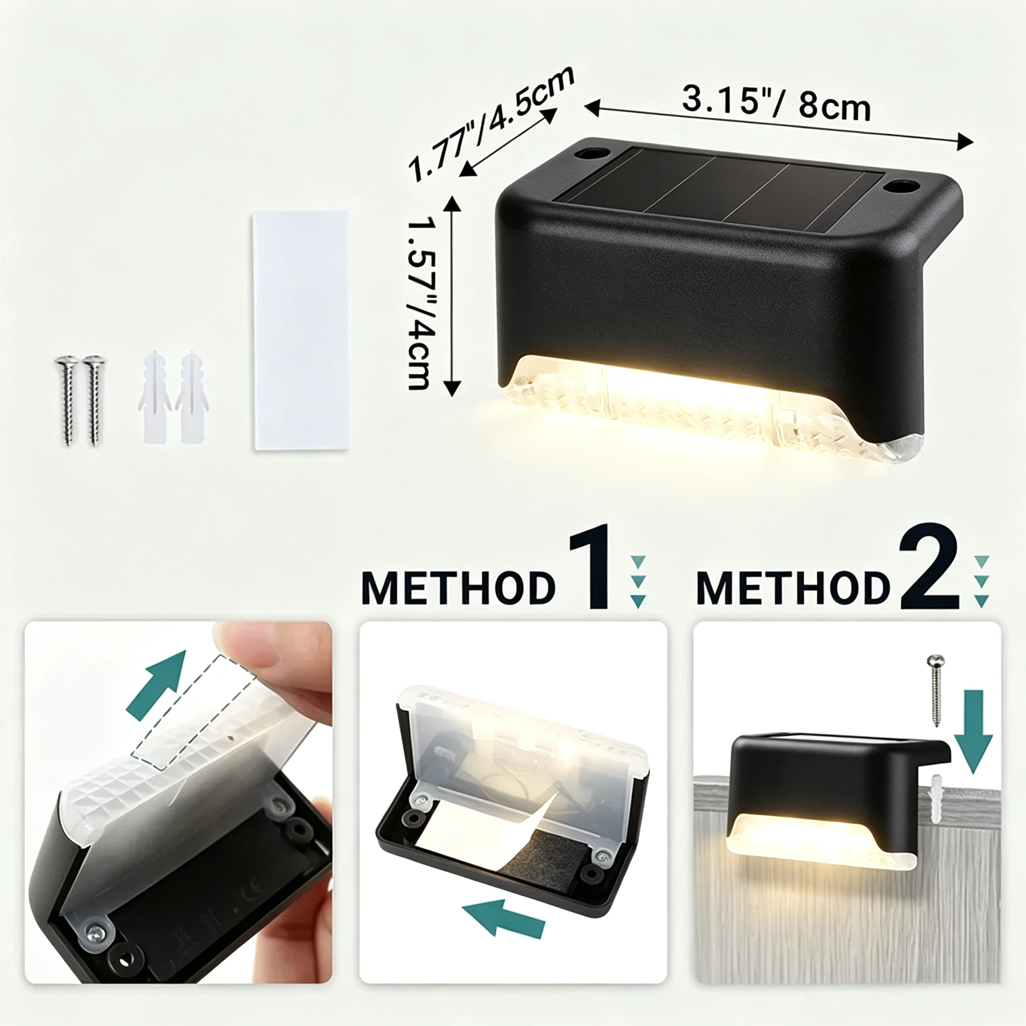 Outdoor Waterproof Solar Step  - огляд і ціна Smart Garden Fence