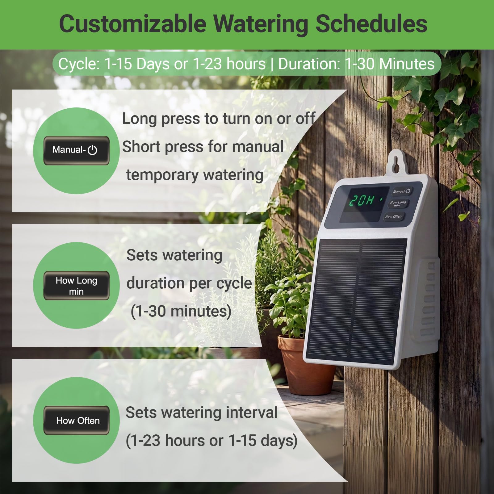 Upgraded Solar Drip Irrigation - огляд і ціна Smart Garden Auk