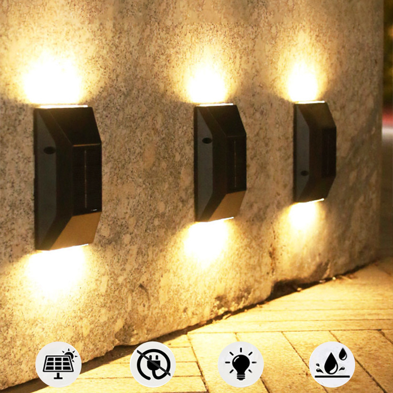 1/2/4/6/8PCS Smart LED Solar L - огляд і ціна Smart Garden Fence