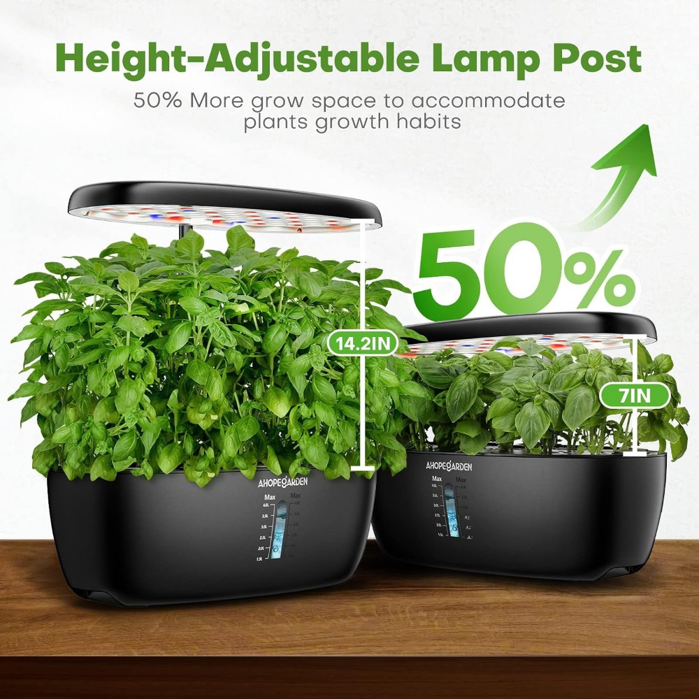 12 Pod Hydroponic Garden with  - огляд і ціна Indoor Herb Garden Kit