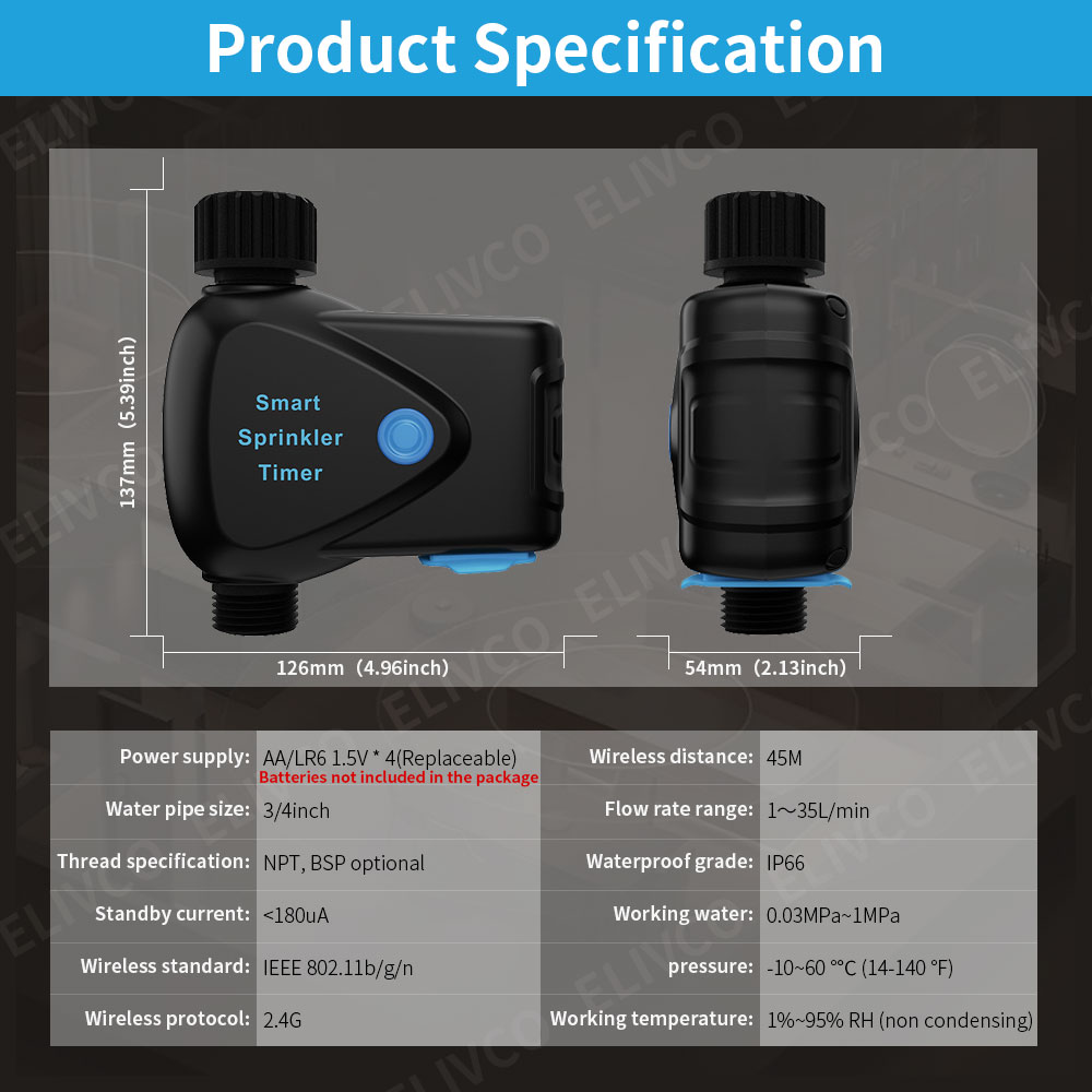 Tuya WiFi Smart Water Device w - огляд і ціна Smart Garden System