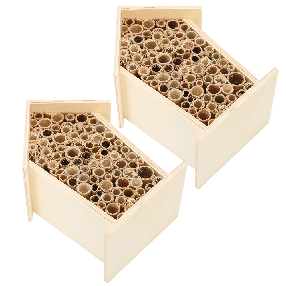 2 Pcs Wonderful Gift Wood Wood - огляд і ціна Insect Hotel Wood
