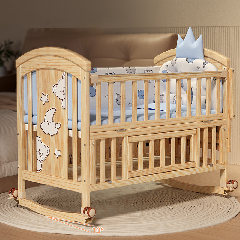 Wood Baby Crib with Diaper Tab - огляд і ціна Insect Hotel Wood