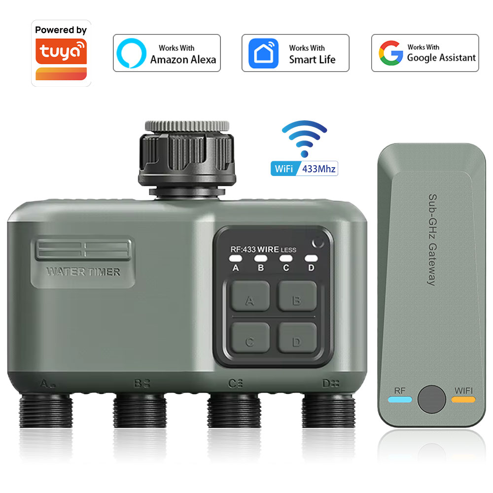 4 Outlet Programmable Water Ti - огляд і ціна Smart Garden Auk