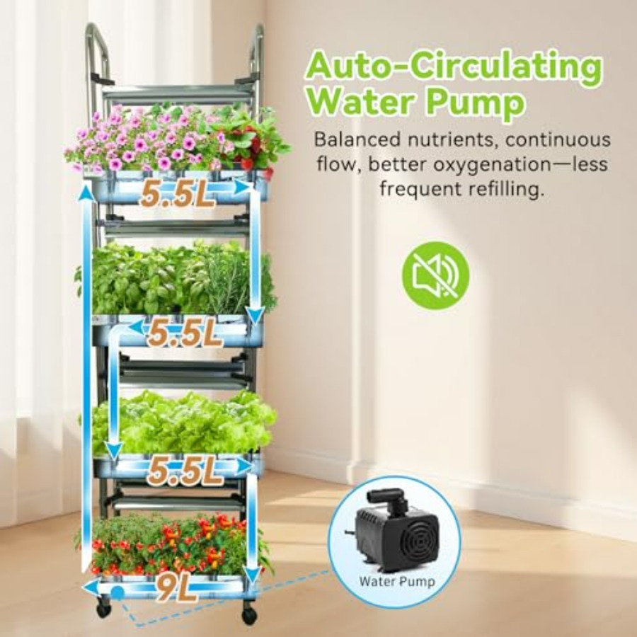 Indoor hydroponics growing sys - огляд і ціна Smart Garden System