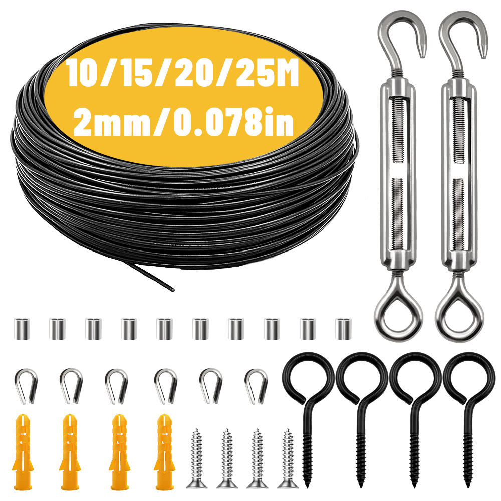 10-25M Steel Wire Rope Stainle - огляд і ціна Smart Garden Fence