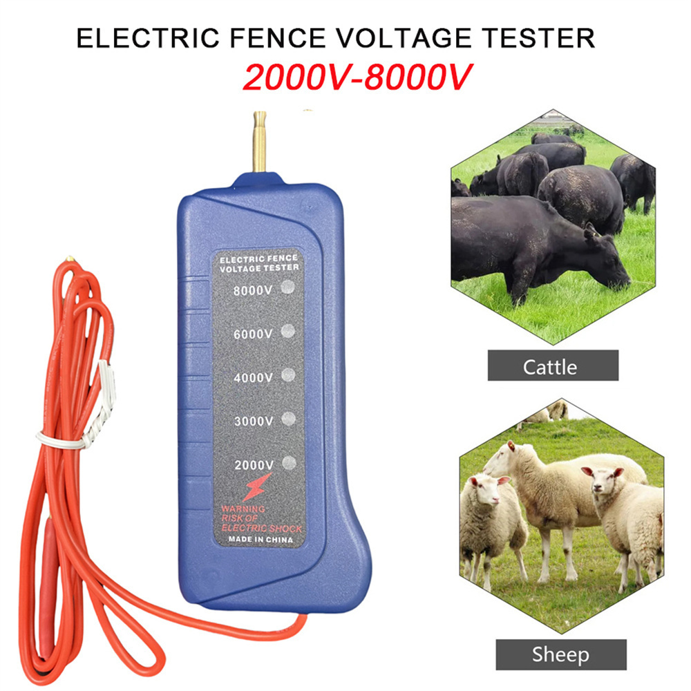 2000V-8000V Electric Fence Tes - огляд і ціна Smart Garden Fence