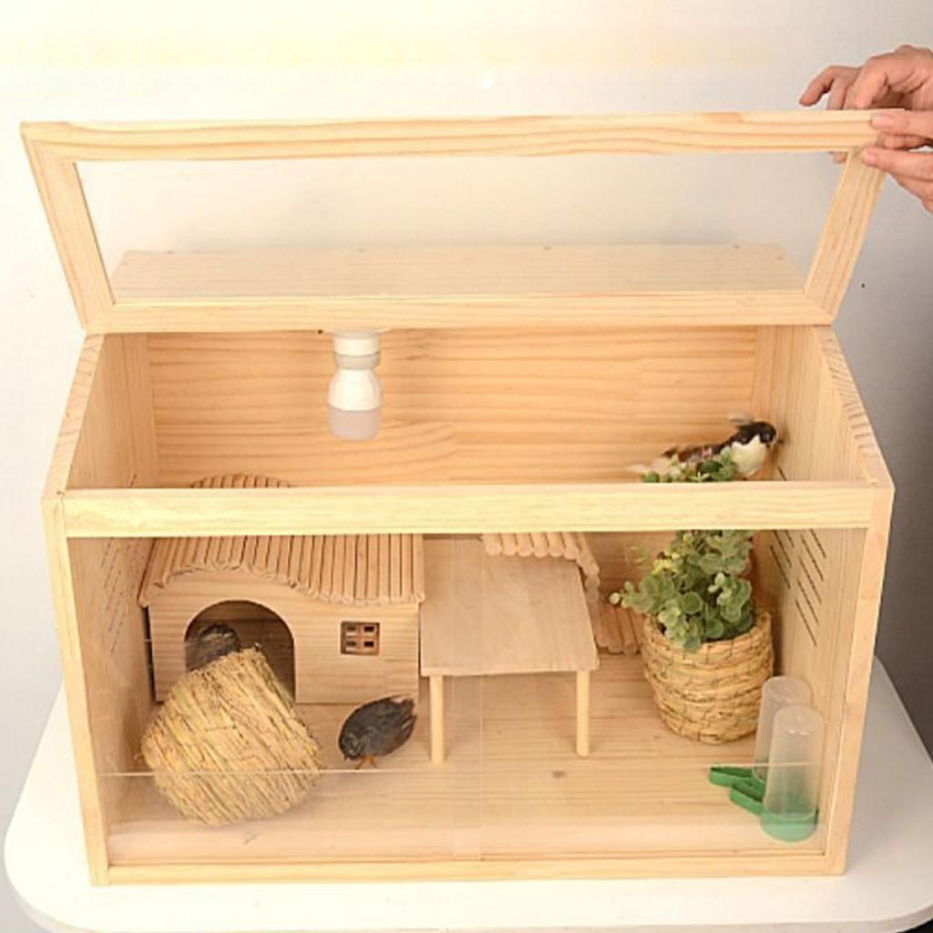 Chicken Brooder Box Hamster Ho - огляд і ціна Insect Hotel Wood