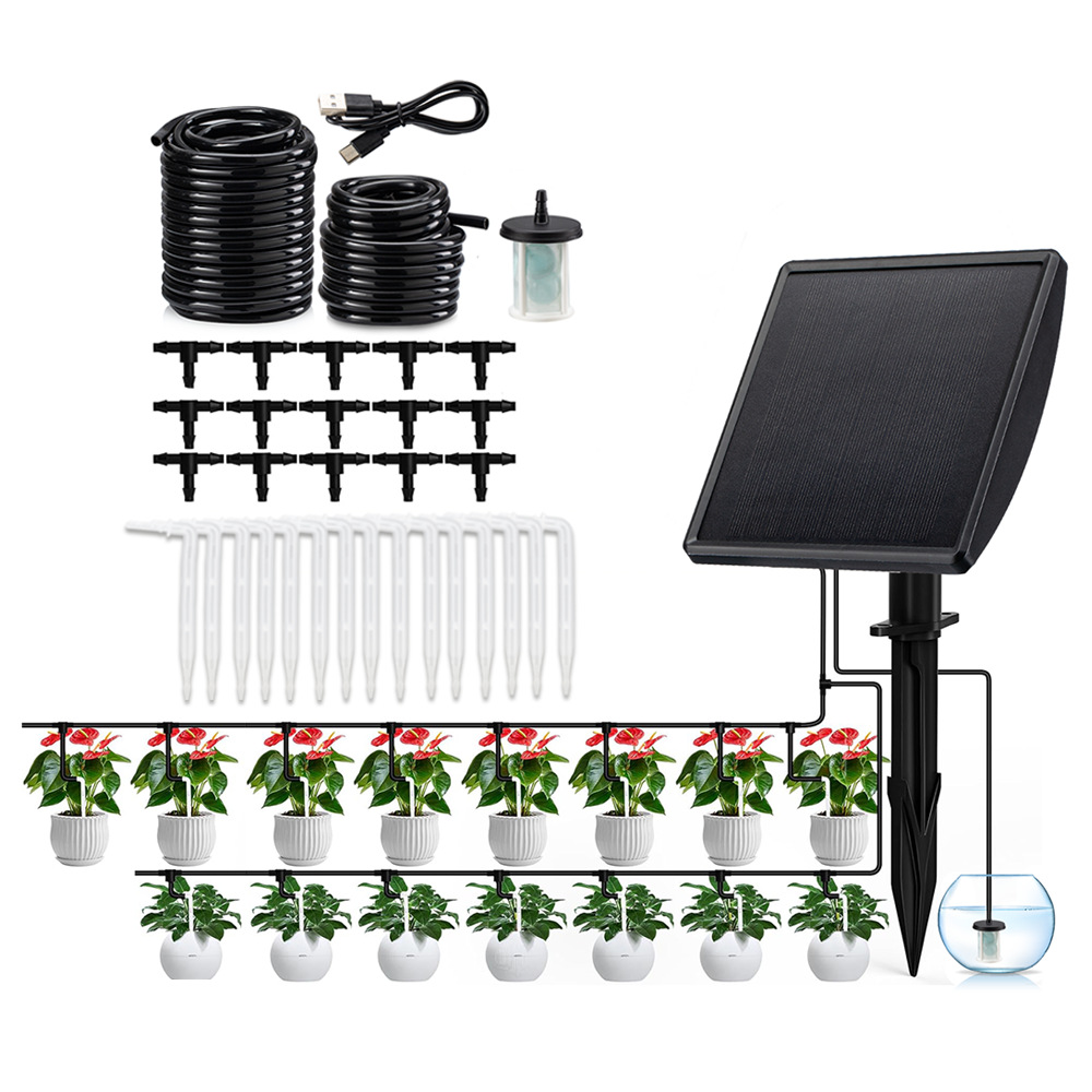 Solar Automatic Drip Irrigatio - огляд і ціна Smart Garden System