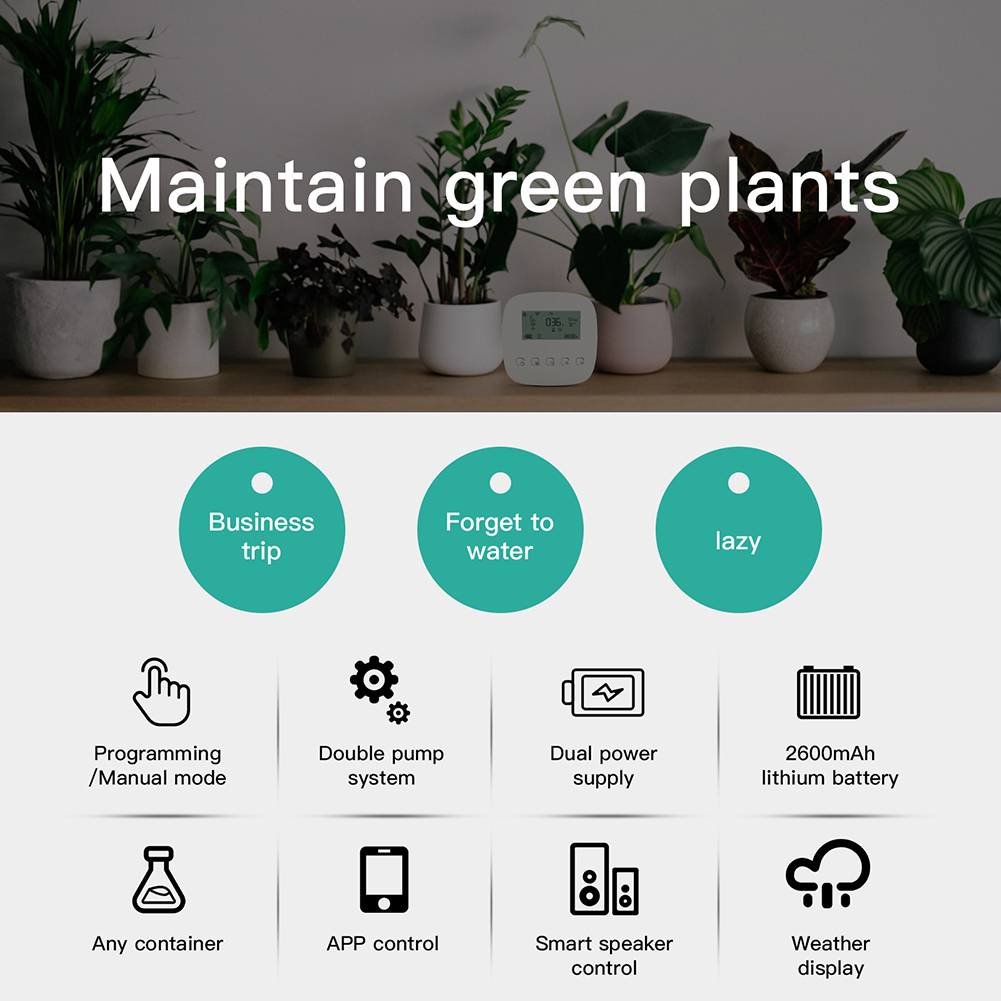 WiFi Tuya Smart Watering Machi - огляд і ціна Smart Garden System