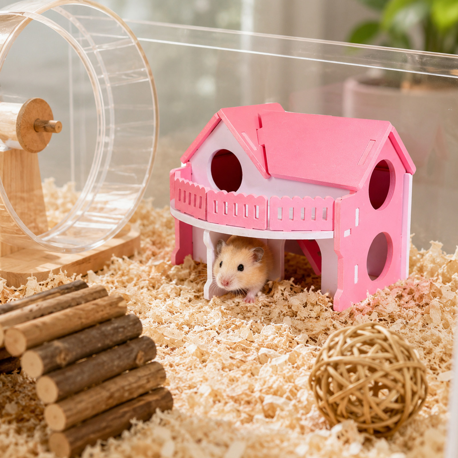 Cute Pet House Wooden Hamster  - огляд і ціна Insect Hotel Wood