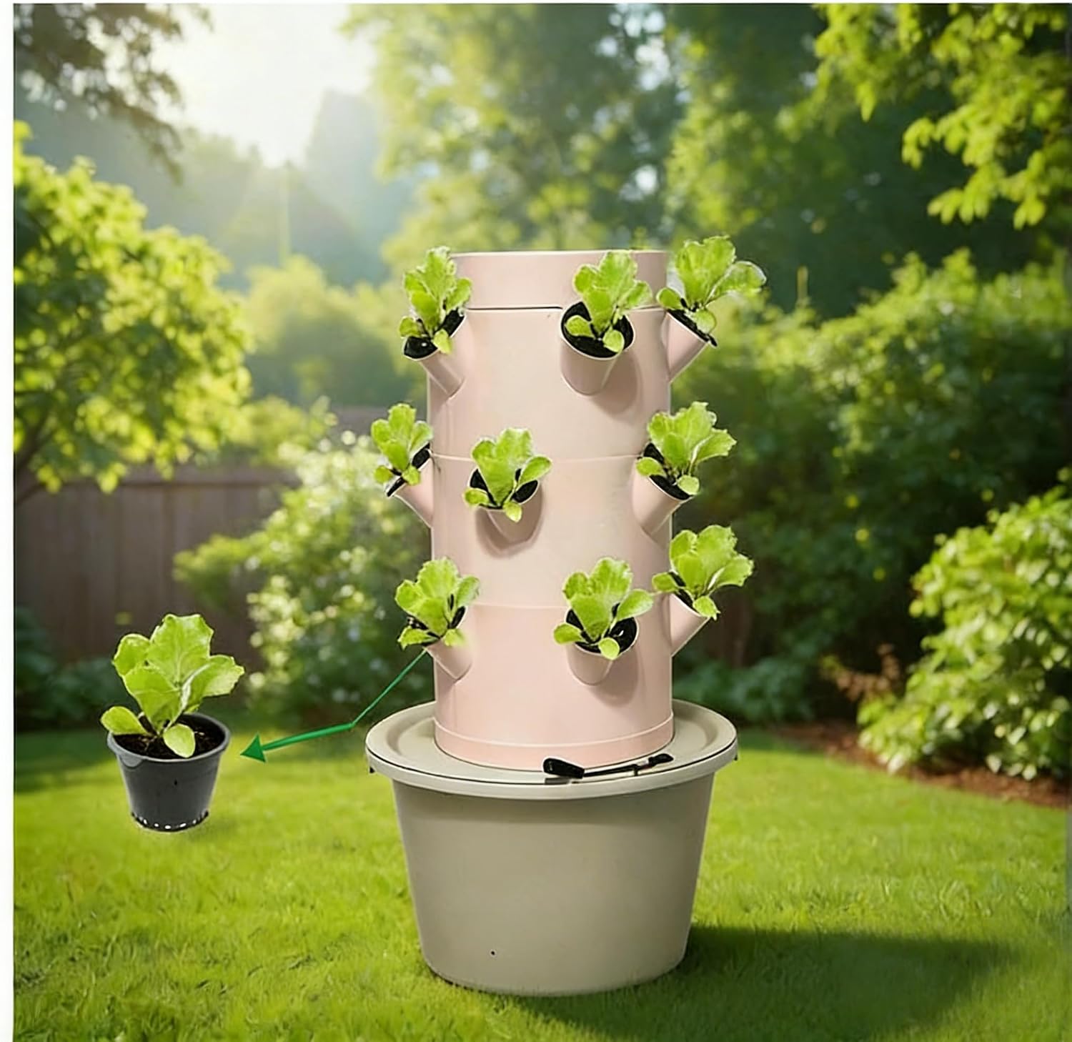 Vertical Hydroponic Growing Sy - огляд і ціна Indoor Herb Garden Kit