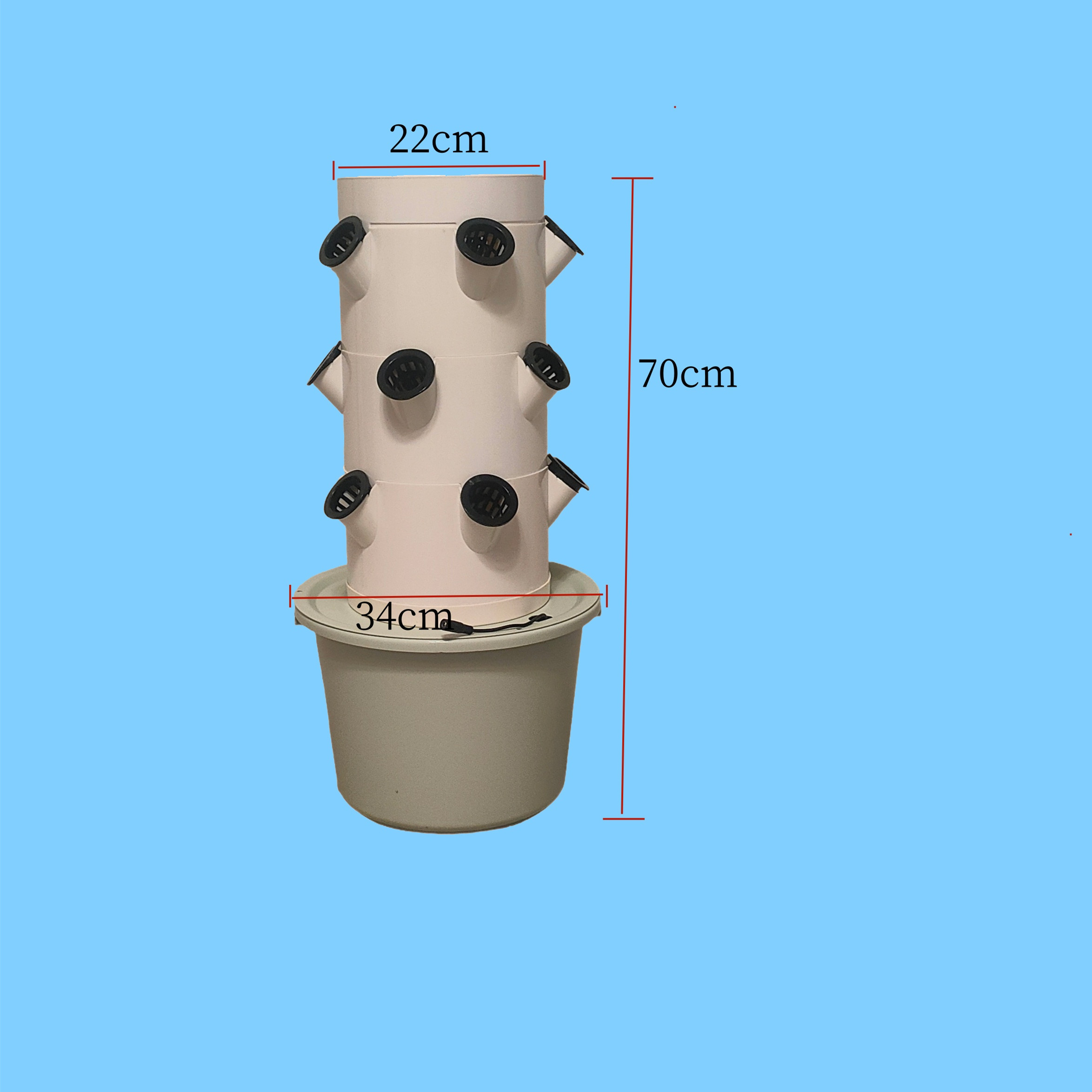 Vertical Hydroponic Growing Sy - огляд і ціна Indoor Herb Garden Kit