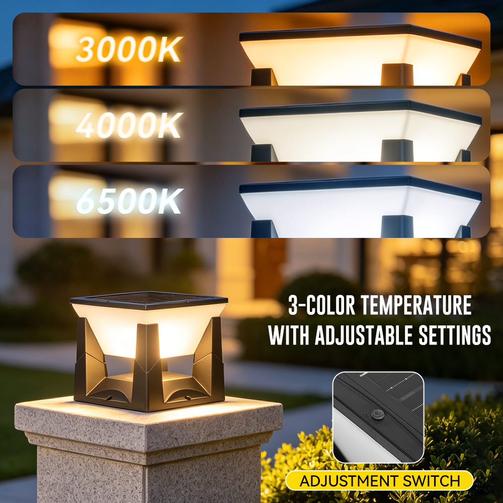 Waterproof LED Solar Pillar La - огляд і ціна Smart Garden Fence